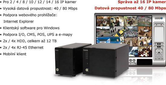 IP rekord�ry NVRmini 2